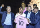Messi fue presentado en Inter Miami, donde una fuerte tormenta le jugó una mala pasada